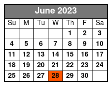 Buckets N Boards June Schedule