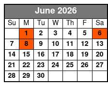 Broadway To Buble starring George Dyer June Schedule