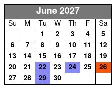 Broadway To Buble starring George Dyer June Schedule