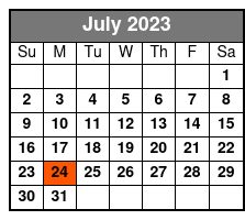The Sons of Britches July Schedule