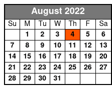 The Petersen Family Bluegrass Band August Schedule