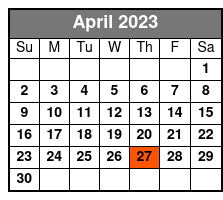 The Petersen Family Bluegrass Band April Schedule