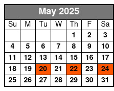 The Petersen Family Bluegrass Band May Schedule