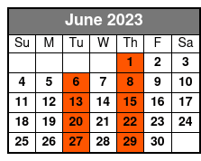 50 Years of Kenny Rogers June Schedule