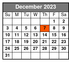 A Neil Diamond Tribute Christmas Show December Schedule