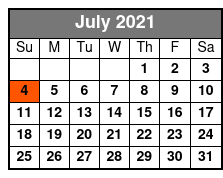 Elvis Live by Jerry Presley - Gospel July Schedule