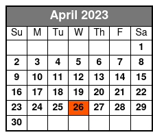 Carpenters Once More April Schedule