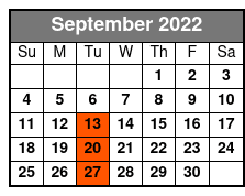 Elvis Live by Jerry Presley - Madison Square Garden Show September Schedule