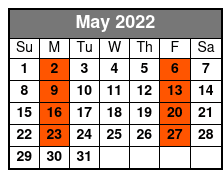 Chicago Color My World Tribute May Schedule