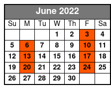 Chicago Color My World Tribute June Schedule