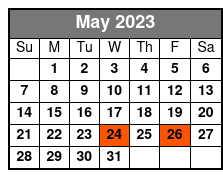 Chicago Color My World Tribute May Schedule