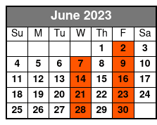 Chicago Color My World Tribute June Schedule