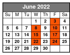 Fleetwood Mac Dreams June Schedule