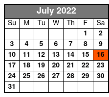 Rockitman - A Elton John Tribute July Schedule