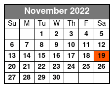 Rocketman Elton John Tribute November Schedule