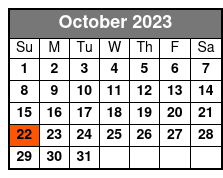 Elvis and The Blackwoods Gospel Show October Schedule