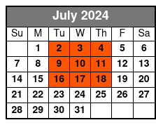 A John Denver Songbook July Schedule