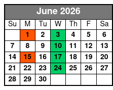 God & Country Theater Tribute Shows June Schedule