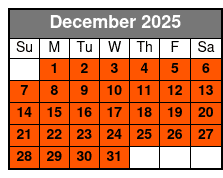 Branson's Celebrity Car Museum December Schedule