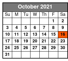 Gene Watson Floor Seating October Schedule