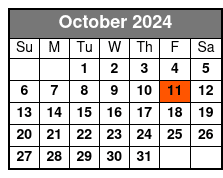 Gene Watson October Schedule
