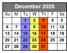 Platters & Golden Sounds of the 50s Tribute December Schedule