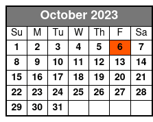Larry's Country Diner October Schedule