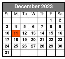 George Jones, Haggard & Friends December Schedule