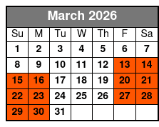 George Jones, Haggard & Friends March Schedule