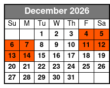 George Jones, Haggard & Friends  December Schedule