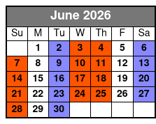 Reza Edge of Illusion Magic Show June Schedule