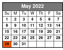 Oh Happy Day May Schedule