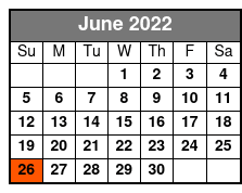 Oh Happy Day June Schedule