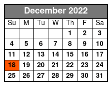 Oh Happy Day December Schedule