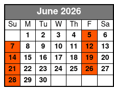 America's Top Country Hits June Schedule