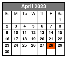 Hot Rods & High Heels April Schedule