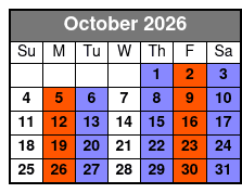 Discover Branson Luxury Mercedes Van Tour October Schedule