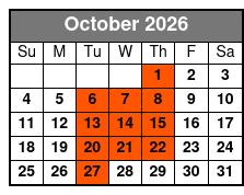 Absolutely Country Definitely Gospel October Schedule