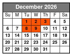 Absolutely Country Definitely Gospel Christmas Show December Schedule