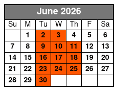 Absolutely Country Definitely Gospel June Schedule