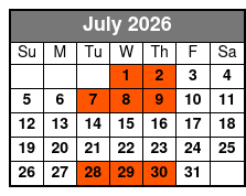 Absolutely Country Definitely Gospel July Schedule