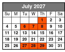 Absolutely Country Definitely Gospel July Schedule