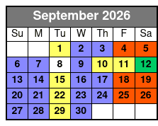 Amazing Acrobats Of Shanghai featuring Shanghai Circus September Schedule