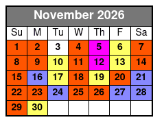 Amazing Acrobats Of Shanghai featuring Shanghai Circus November Schedule