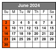 Ozark's Country Featuring The Bilyeus & Friends June Schedule