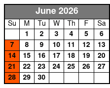 Ozark's Country Featuring The Bilyeus & Friends June Schedule