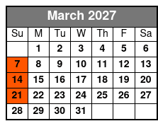 Ozark's Country Featuring The Bilyeus & Friends  March Schedule
