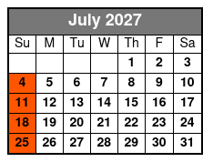 Ozark's Country Featuring The Bilyeus & Friends  July Schedule