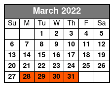 History of Fishing Museum March Schedule