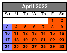 History of Fishing Museum April Schedule